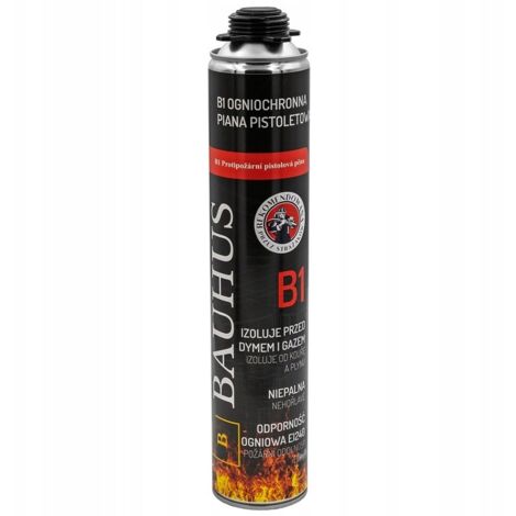 Bauhus B1 Espuma de Montaje Ignífuga 750 ml