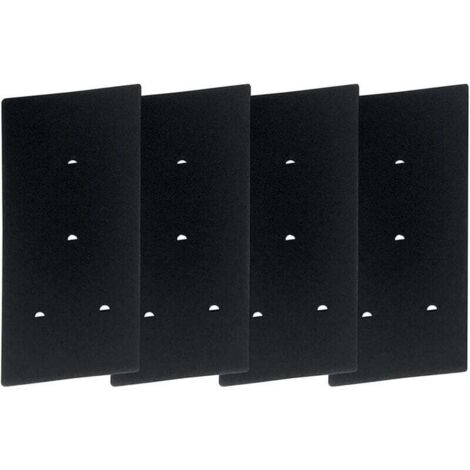 Bauknecht Privileg Whirlpool HX 481010716911 Dryer Filters - Heat Pump Dryer - 230 x 115 x 14 mm - Sponge Filter - Condenser Dryer / Pack of 4 MUMU