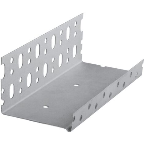 Baukom Alu-Sockelprofil 2,5 m x 60 mm Alu-Sockelprofil