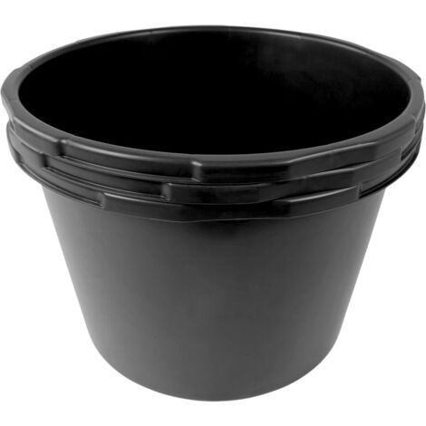 2x Baukübel 90L - Zementkübel kranbar, Mörtelkasten, Mörtelkübel, Mörtelwanne, Zementwanne, robust und vielseitig, ideal für Bauarbeiten und den Transport von Mörtel und Zement