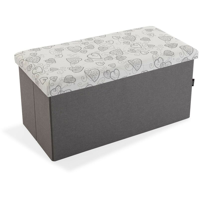 

Baúl Cozy Desmontable Rectangular Lino Madera MDF (38 x 37,5 x 76,5 cm)