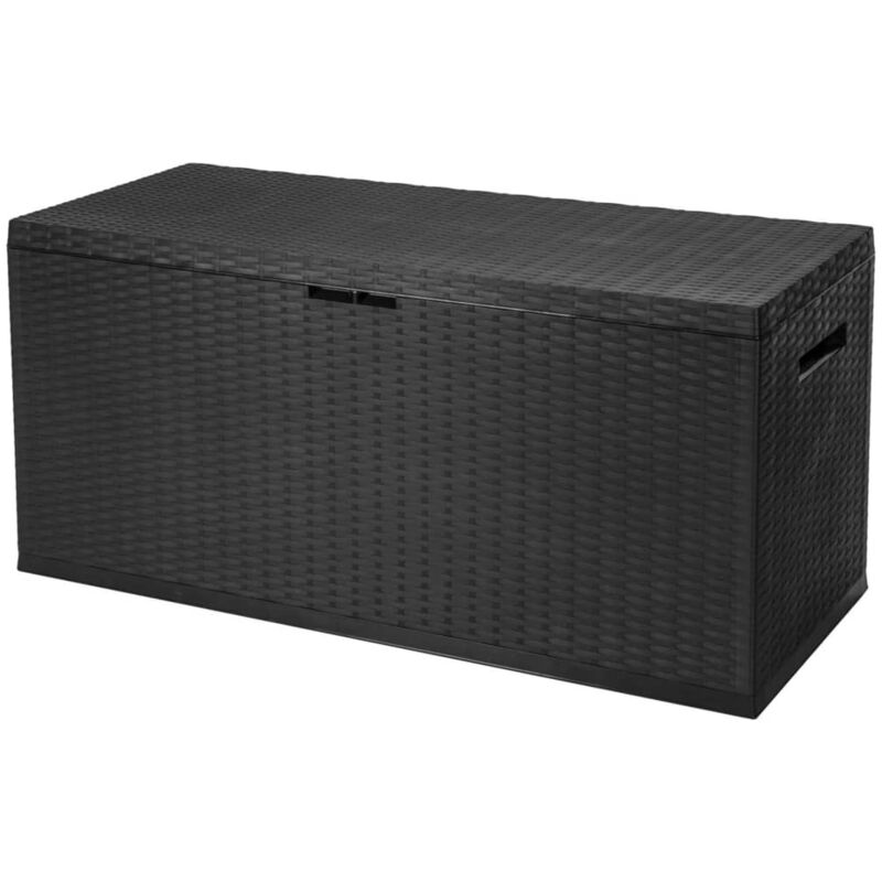 

Caja de almacenamiento para jardín 312 L 120x51x60 cm - Gris - Progarden