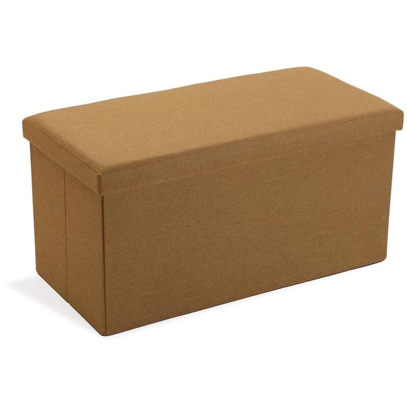 

Mary Baúl desmontable con tapa, 37,5x38x76,5cm - Amarillo - Versa