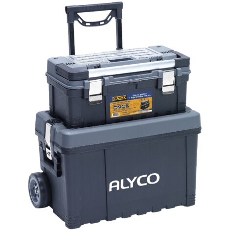 Baul plástico con Caja 634x300x500 mm ALYCO