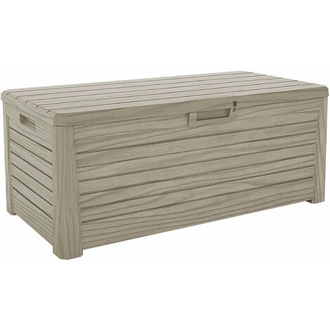 Baule 147x72x60 cassapanca multiuso in resina 550 lt Florida