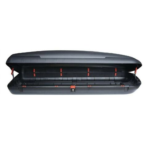 BAULE BAULETTO BOX DA TETTO UNIVERSALE AUTO 480LT PORTA BAGAGLI PACCHI PORTATUTTO VIAGGIO 205