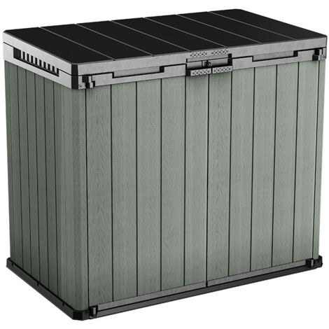 Baule da Esterno Keter Darwin Store-it-Out 140x80x120 cm in Evothech+ Verde
