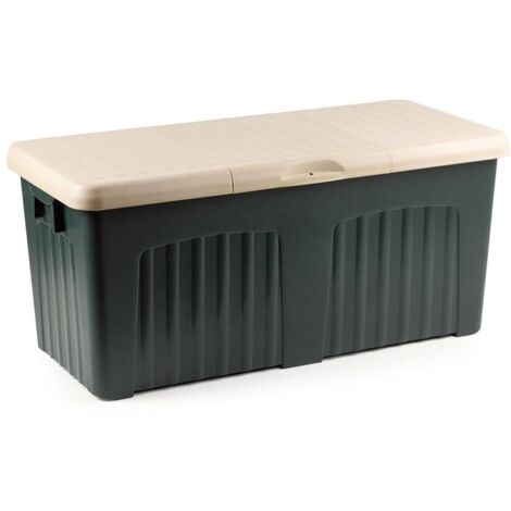 Baule multiuso pandora grigio 125x57x56 cm - ipae-progarden