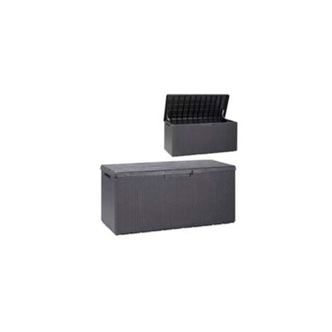 BAULE MULTIUSO PORTOFINO PLUS LT.340 COLORE ANTRACITE ART.176  cm.123x54x55h.    TOOMAX
