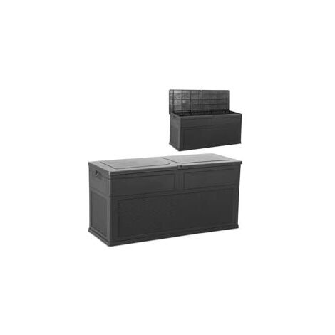 BAULE MULTIUSO TOSCANA PER INTERNO LT.320 COLORE ANTRACITE ART.182 cm.119x46x60h. TOOMAX