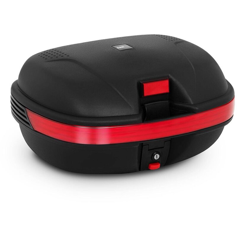 MSW - Bauletto Moto Scooter per 2 Caschi 56 l