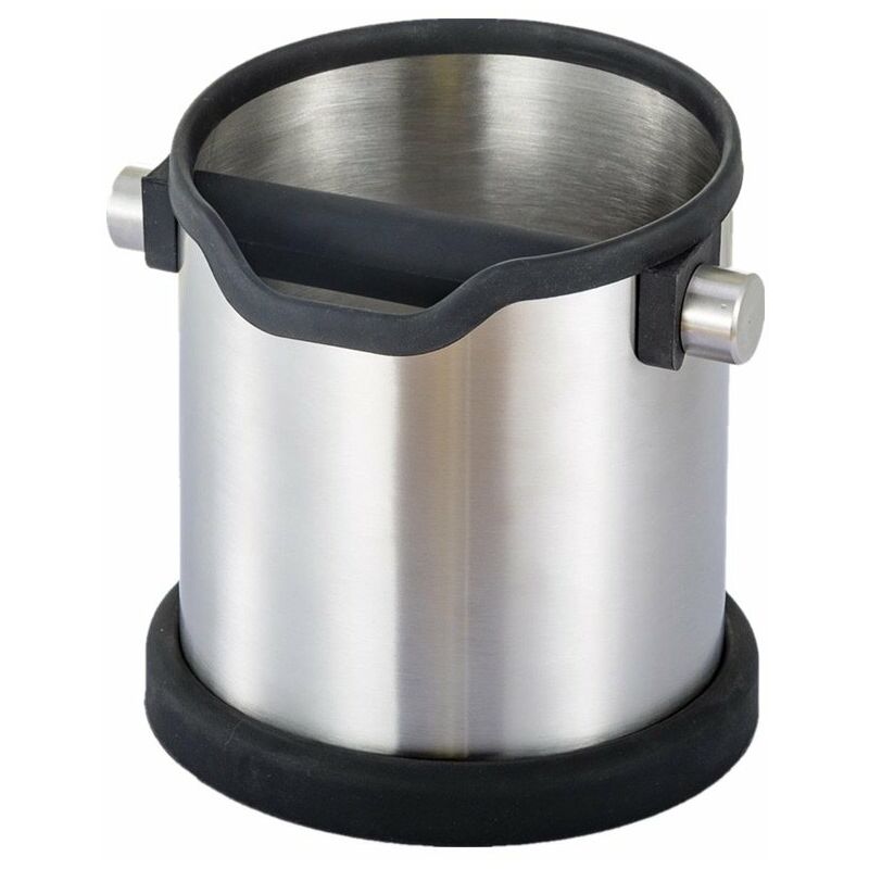 Bauletto, Pattumiera da tavolino in acciaio inox
