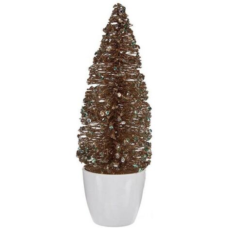 Baum de Weihnachtsbaum Klein Mint Kunststoff Champagner Mint 9 x 28 x 9 cm