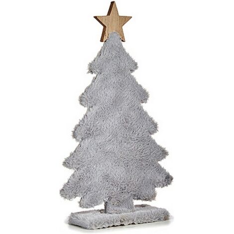 Baum Weihnachtsbaum Stern Polar 21 x 36 x 7 cm Grau