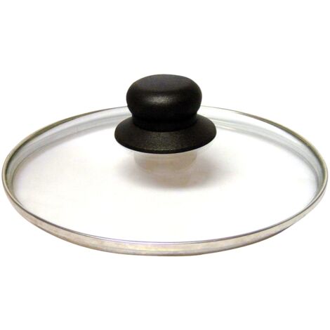 Baumalu 383 716 - Coperchio in Vetro (Bordo in Acciaio Inox)
