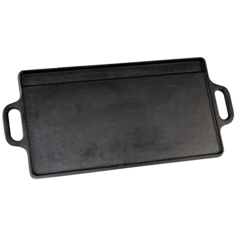 Baumalu - Plancha fonte 38 x 23 cm - réversible