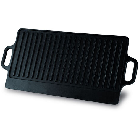 Baumalu - Plancha fonte 42 x 23 cm - réversible