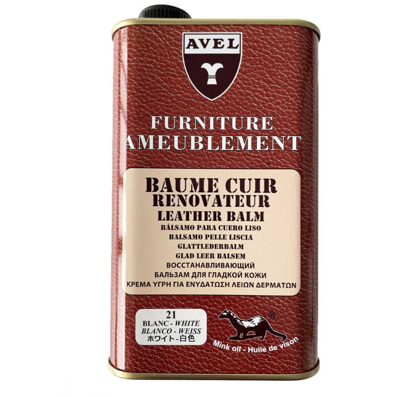 Avel - Baume cuir rénovateur liquide blanc 500ml