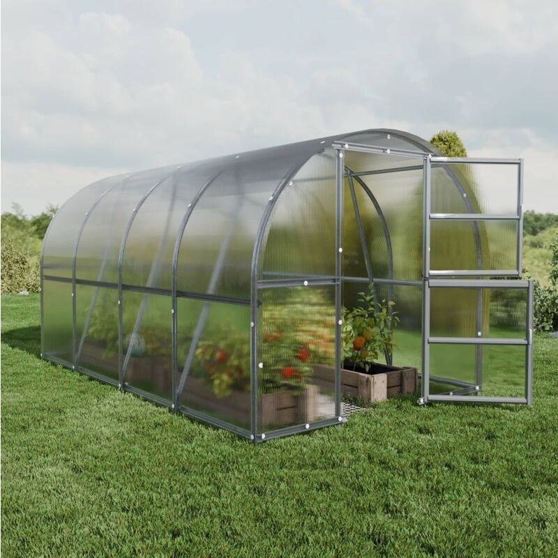 Meistro Kodas - Certifié Serre klasika baltic lt 3 x 4 m (12 m²), 6 mm avec revêtement en polycarbonate