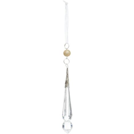 Baumschmuck Acryl Glöckchen gold 15cm - Atmosphera créateur d'intérieur