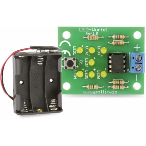 POLLIN-BAUSATZ Bausatz "Elektronischer-Würfel"