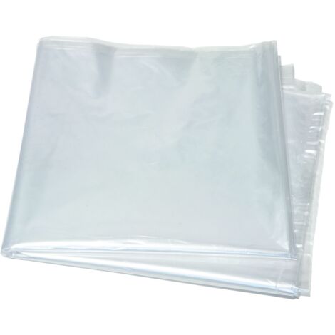Bauschuttsäcke 50 Stück extra stark - Müllsack für Bauschutt ohne Zugband - unverzichtbar auf der Baustelle - aus robustem Polyethylen LDPE - Stärke 130my