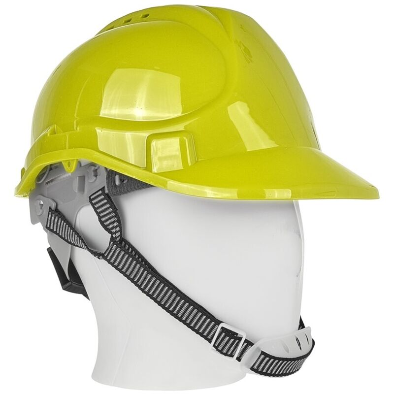 Image of Bauschutzhelm - DIN EN 397 - 6 Punkt Sicherheitshelm, gelb