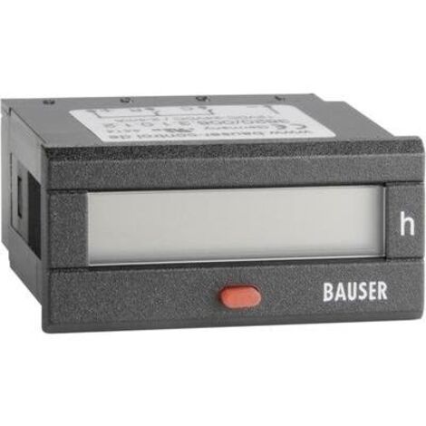 Bauser 3820/008.3.1.0.1.2-001 Contatore digitale - Tecnologia Twin tipo 3820 contatore ore di esercizio con contatore d
