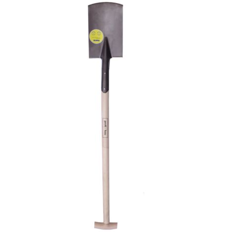 Bauspaten E-T-Stiel Sandgestrahlt