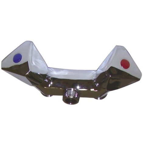 Baustellen-Armatur - Brausebatterie Mittenabstand 110 - DIFF: 99164