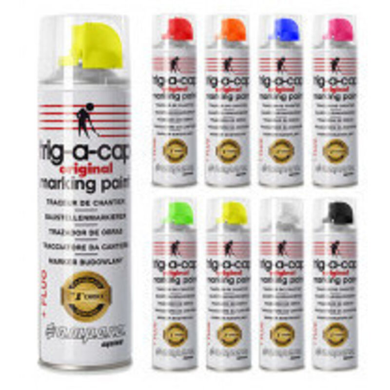 Baustellenmarkierspray t-a-c 500ml gelb fluo