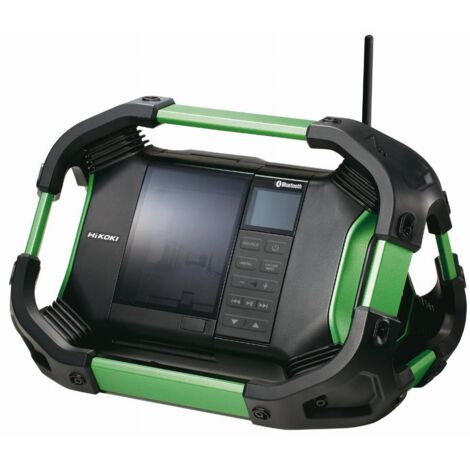 Baustellenradio mit Bluetooth-Gleitschutz oder Netzbetrieb - Ohne Batterie und Ladegerät - UR18DSDLW4Z