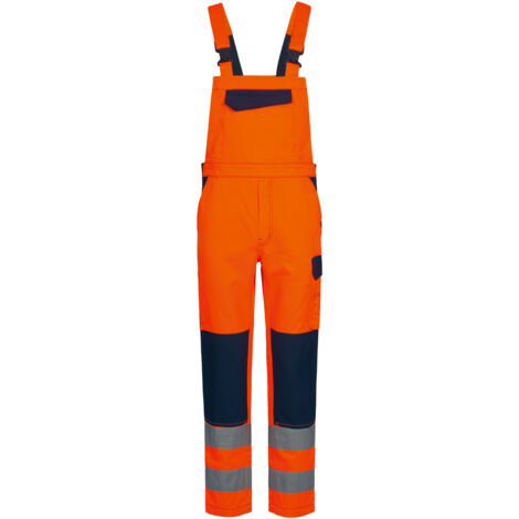 BAUTZEN Warnschutz-Latzhose Größe 52