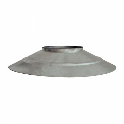 Bavette acier pour l'étanchéité extérieure des conduits spiralés D200 mm br S&P (UNELVENT) 874485