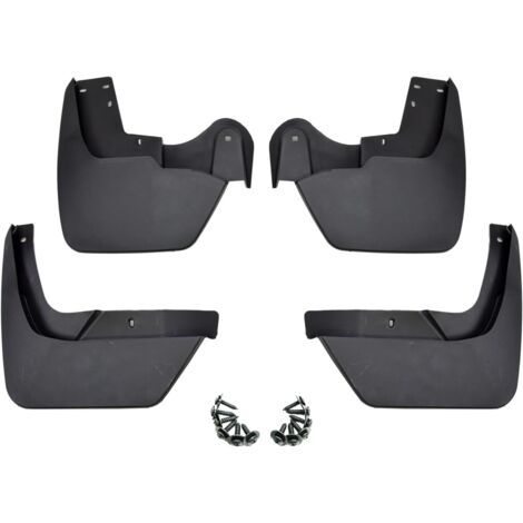 Bavettes Garde-Boue Jeu de 4 Pièces pour Renault Duster 2018-2024 – Lavable, Facile à Assembler, Durable – 2 Avant + 2 Arrière