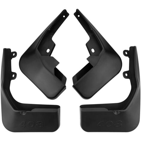 Bavettes/garde-boue pour pneus/bavettes de voiture Peugeot 408 2014-2023.
