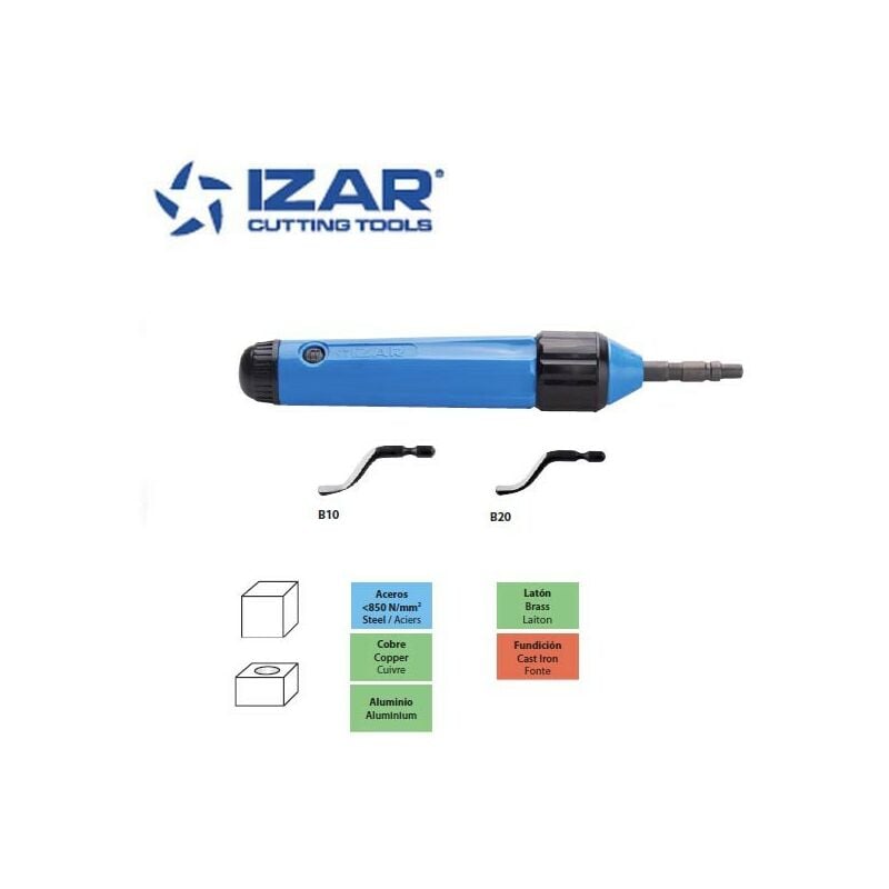 Izar - bavureur avec 2 lames Mod.B