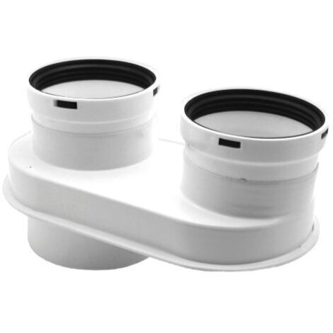 BAXI - KIT SCARICO FUMI SEPARATI ASPIRAZIONE ORIENTABILE SDOPPIATO 7102689