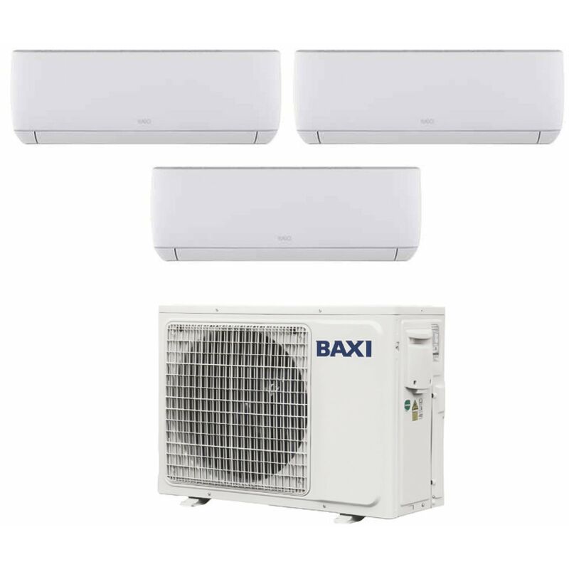 baxi trial split inverter climatiseur série astra 7+9+9 avec lsgt60-3m r-32 wi-fi en option 7000+9000 - nouveau
