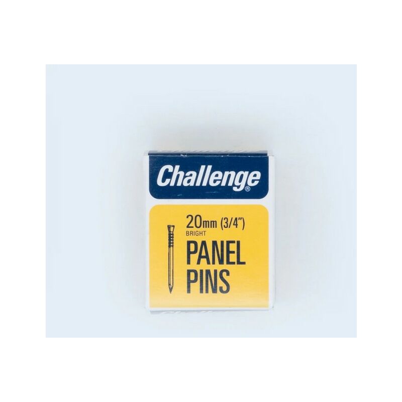 Panel Pins 20mm 50g Pack. Display Of 24 Boxes - Bayonet