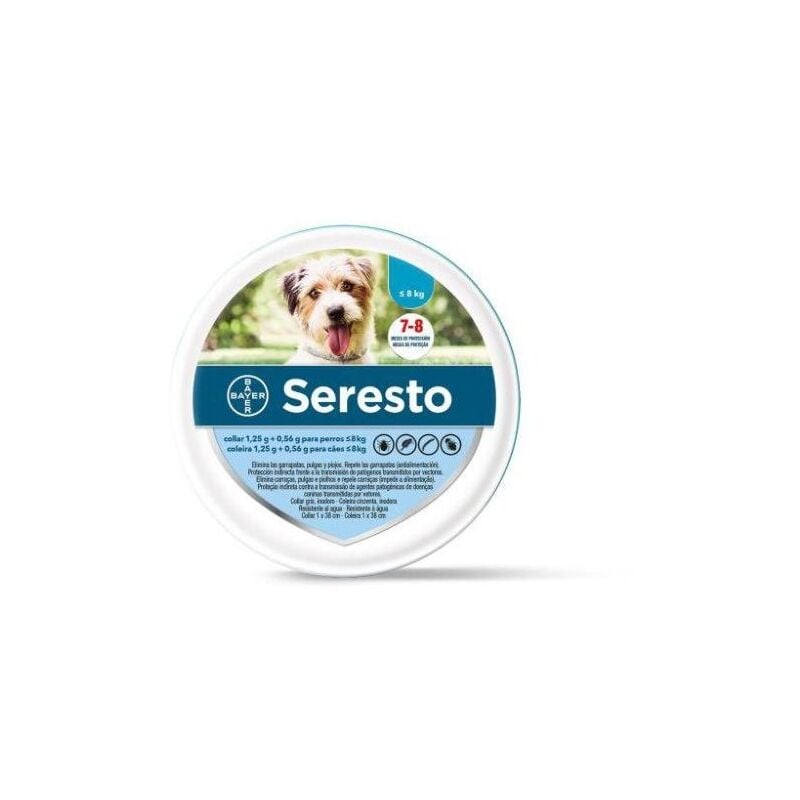 Collare Antiparassitario per Cani Seresto fino a 8 kg