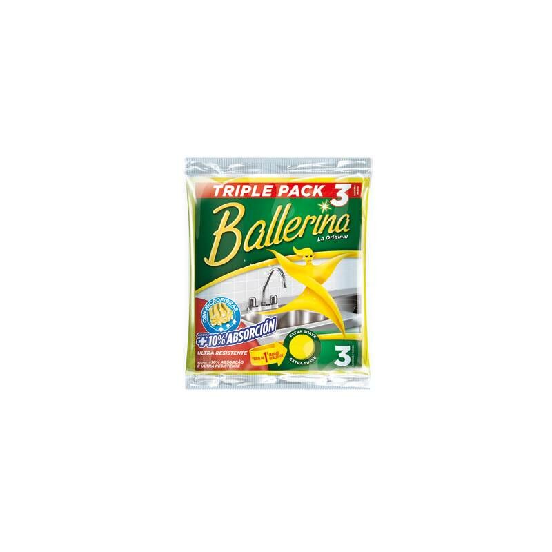 

Bayeta Amarilla (3 Uds) - Ballerina