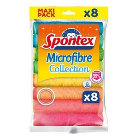 BAYETA MICROFIBRA (8 UDS) MAXI PACK