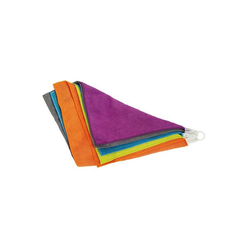 

Bayeta Microfibra (5 Bayetas Surtidas) 38x38cm - Nespoli