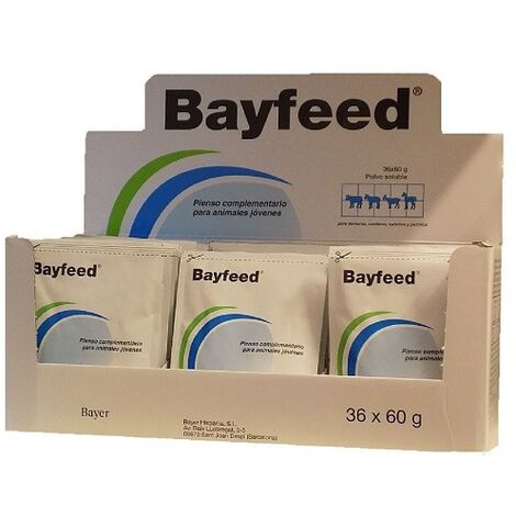 Bayfeed Antidiarheal per vitelli, agnelli, bambini e puledri - Box 36 buste 60g