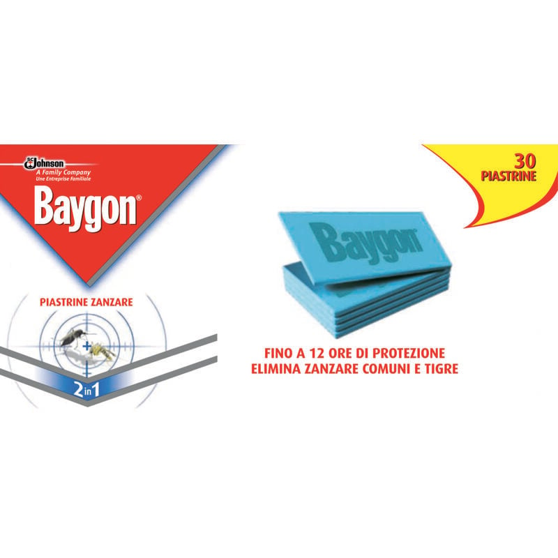 Baygon 30 plaques anti-moustiques moustiques pour diffuseur A lectrique A manateur