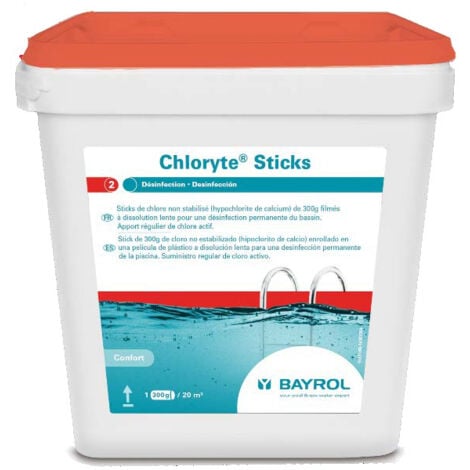 Bayrol Chloryte Sticks - Sticks de chlore non stabilisé 4,5kg