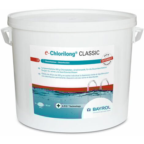 Bayrol - e.CHLORILONG CLASSIC - 10kg - 5736157