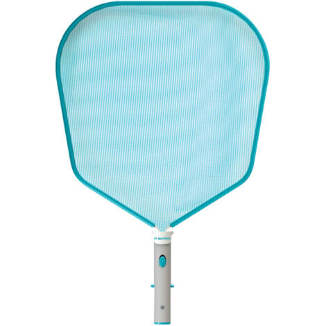 Bayrol – Épuisette de piscine 25 cm en PVC et aluminium – Filet à mémoire de forme pour ramassage efficace – Compatible avec manches télescopiques