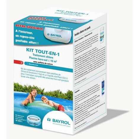 Bayrol - Kit tout-en-1 Traitement Chlore pour piscines hors-sol 10 m³